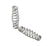 100 unids acero inoxidable anzuelo primavera cebo alimentador señuelo trampa accesorios para carpa, trucha, aparejos de pesca gruesos, color plateado, S, M, L, tamaños incluidos en la bolsa (M)