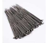 100 Unids Agujas De Fieltro Para Fieltro En Seco, 7.8 Cm X 0.6 Cm Agujas De Fieltro Kits, Acero Inoxidable Agujas De Fieltro Diy Lana, Para Adecuado Principiantes, Profesionales, Uso Doméstico (S)