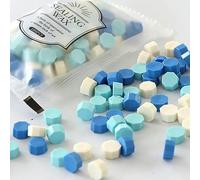 100 unids/bolsa mezcla de colores sello cera lacre clásico cuentas Material for álbum recortes sobre invitación boda postal DIY(2)