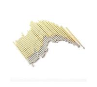 100 unids/bolsa P100-A2/E2/G2/H2/Q2 aguja niquelada de latón sonda de prueba de resorte de 1,36mm(P100-H2)