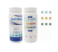 100 unids cinta de la piscina, Ph tiras de medición análisis Aqua Languettes kit Alcalinidad probador de agua dureza comprobación producto prueba accesorio para piscina piscina de spa probador de ph y