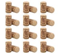 100 unids de Corchos de Vino Tapones de Botella de Corcho Natural/Corchos de Vino/Corcho para Manualidades,decoración y pasatiempos(2.1 x 4 cm)