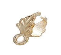 100 unids/lote gancho colgante Clip de fianza semillas melón cierres hebilla for joyería encanto conectores DIY Makin para Hacer Joyas(Gold)