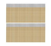 100 unids/lote P50-J1 diámetro 0,68mm longitud 16mm sonda de contacto de resorte Pin de cabeza redonda for prueba de PCB pines de sonda de prueba de resorte