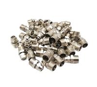 100 unids/pack conector neumático tubo de aire accesorios tipo tuerca de bloqueo for tubo de 6mm 8mm 10mm(For 8mm tube,1/4 inch)