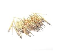 100 unids/pack P75-T2 sonda de prueba de resorte tubo de aguja diámetro exterior 1,02mm longitud Total de la aguja 16,5mm PCB Pogo Pin