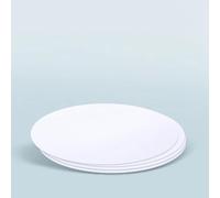 100 unids/pack papel de filtro cuantitativo de velocidad rápida/media/lenta for prueba de aceite de laboratorio diámetro 7/9/11/12, 5/15/18cm(11cm fast speed)