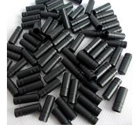 100 unids plástico acero bicicleta engranaje cable crimpado para puntas extremo para 4mm/5mm Shifting cables (4mm)