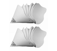 100 Unids Resina Espesar Filtro de Papel Desechable para Wanhao D7 SLA UV 3D Impresora Piezas Accesorios Filtro de Filamento