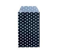 100 Unids/set Mini Sobres Paquetes Jardín Hogar Papel Kraft Semillas Sobres Protectores Bolsas de Almacenamiento Dot Bolsa de Regalo Cumpleaños-Punto Negro-10 piezas