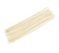 100 varillas difusoras de madera de ratán, 3 x 200 mm, varillas de repuesto para difusor de fragancia de aceite de habitación, oficina