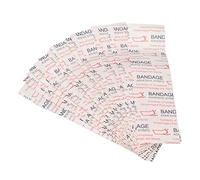 100 vendas impermeables, Película De Vendaje Transparente Impermeable, Parches Redondos Transpirable para Dedos Adhesivos al Agua Recambios para Curación Articulaciones y Heridas Pequeñas 22 Mm