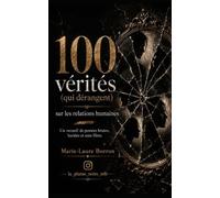 100 vérités (qui dérangent) sur les relations humaines.: Un recueil de pensées brutes, lucides et sans filtre.
