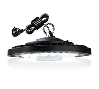 100 W Proyector LED exterior, 6500 K blanco frío UFO Spot High Bay Luz de almacén, IP65 Impermeable Iluminación Taller Led Industrial para Garaje, Fábrica, Taller,Aparcamientos,Gimnas