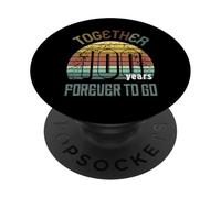 100 Wedding Anniversary For Couple 100th Year of Marriage PopSockets PopGrip Adhesivo