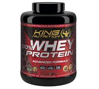 100% Whey Protein King Nutrition Proteina Concetrada (Leche Merengada, 2Kg)