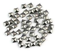 100 x 10 mm Pyramid Studs Spots Punk Rock Nailheads Spikes for Bag Shoes Pulsera elegante y popular