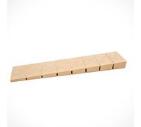 100 x Cuñas para Muebles/Calces | cuñas de compensación de plástico con Puntos de Rotura Integrados | Sossai® MKB-100 | Color : Beige