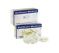 100 X ypsimed látex guantes guantes guantes desechables, sin talco