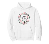 100 Years Loved Men Women 100 Years Old Cool 100th Birthday Sudadera con Capucha