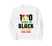 100 Years of Black Excellence 1926-2026 Celebration African Sudadera
