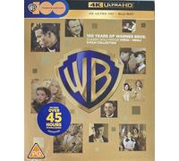 100 Years Of Warner Bros - Classic Hollywood 1930s-1960s ( 4K Ultra HD + Blu Ray) REGION FREE Feat Casablanca , Wizard Of Oz , Singing In the Rain , Citizen Kane , Rebel Without A Cause.
