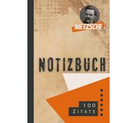 100 Zitate von Friedrich Nietzsche - Notizbuch liniert Aphorismen und Gedanken minimalistisches Tagebuch für Schule, Arbeit Zuhause Schwarz-Weiß Inspiration Notizen Journal Notizheft