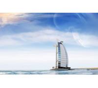 1000 (38 x 26 cm) piezas de rompecabezas para adultos, rompecabezas de decoración del hogar, mar, Torre de Dubai