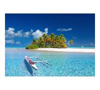 1000(52x38cm) piezas de rompecabezas para adultos y niños, Polinesia, Polinesia Francesa, Tahití, Puzzles de paisaje, Recuerdos turísticos