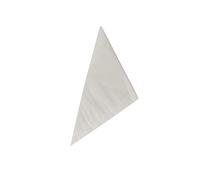 1000 Bolsas cónicas de papel pergamino artificial 15 cm x 15 cm x 21 cm blanco Contenido 50 g