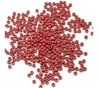 1000 cuentas acrílicas naranjas de poni de 6 x 9 mm a granel para manualidades, pulseras, collares, joyas, aretes, trenzados de pelo (curry)