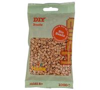 1000 cuentas MIDI estándar (diámetro 5 mm) beige orgánico
