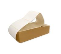 1000 Etiquetas Térmicas Adhesivas para Mensajerias | Tamaño 10x15 cm - Zig Zag | Pack de 1000 pegatinas en Continuo