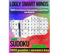 1000 Fun Sudoku Challenges Large Print for Adults: Stay sharp with a fresh collection of puzzles daily.