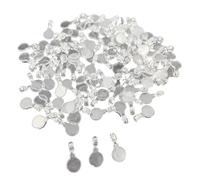 1000 ganchos transparentes para collares, versátiles y transparentes, para montaje y creación de joyas, accesorios y componentes