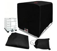 1000 L Lona para Tanque de Agua Ibc Cubierta Tanque de Agua Ibc | Funda Deposito Protección A Prueba de Polvo y Resistente a los Rayos UV Adecuada Ibc O Artículos Grandes(120*100*116 cm)