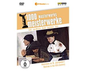 1000 Meisterwerke - Realismus im 19. Jahrhundert [Reino Unido] [DVD]