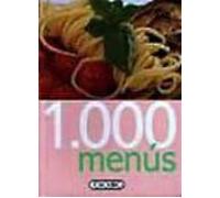 1000 menus (cartone)