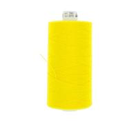 1000 metros de hilo de coser poliéster espesor 80 (7041 - amarillo)