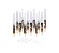 1000 Miglia BKR 3101 Lubricante Cadena Bicicletas DRY - 144 ml (12 x12 ml), Condiciones de terreno Seco y Polvoriento, Jeringa con aplicadores Drop y Huggie System, fórmula fluorescente y perfumada