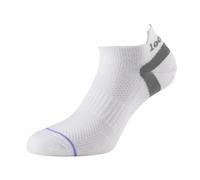 1000 Mile Lauf Socken 1548 Trainereinlage Socks Forro de Entrenamiento para Hombre, Blanco, 1548W-L (9-11, L