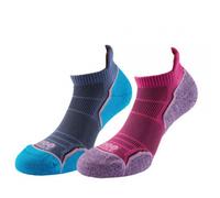 1000 Mile Calcetines al Tobillo Run para Mujer Packs de 2 (CS123)