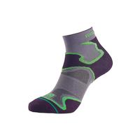 1000 Mile Fusion Sock Mens XLarge Grey/Black/Green XLarge Grey/Black/Green