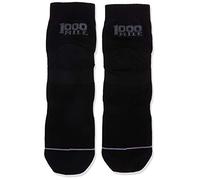 1000 Mile Lauf Socken 1187 Tactel Knöchelsocken Calcetines para Correr, Hombre, Negro, M