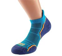 1000 Mile Run Socklet Mens, Calcetines de Correr Twin PK KING/NY2263H-M (6-8) para Hombre Unisex Adulto, Azul, M