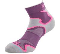 1000 Mile Tobillera Fusion Running Calcetines, Morado (, S para Mujer
