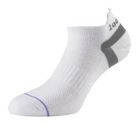 1000 Mile Lauf Socken 1548 Trainereinlage Socks Forro de Entrenamiento para Hombre, Blanco, 1548W-L (9-11, L