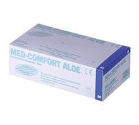 1000 Mint de verdes de aloe vera látex guantes Med Comfort Aloe, sin polvo desechables Guantes Guantes, guantes de, Op, Xtra Large