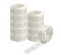 1000 Pcs Point Dots Balloon Glue Removable Adhesive Point Tape, 10 Rolls Double Sided Dots Stickers