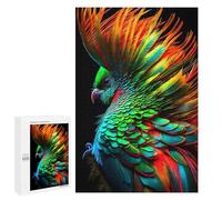 1000 PCS Puzzle para adolescentes Colorido Feathered Creature Teenager-Puzzles Anti-Stress Juguetes Vacaciones en Casa Pasatiempo Desafío Educativo 1000 PCS